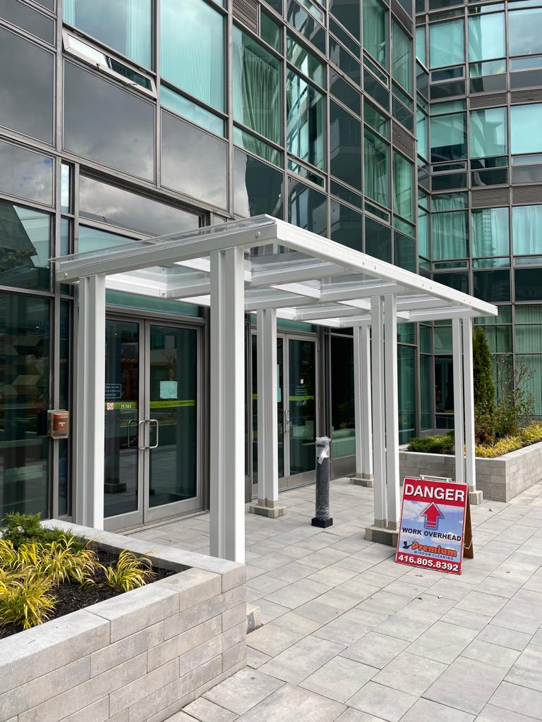 The Glass Experts - Comdominum Font Entrance Aluminum Glass Doors