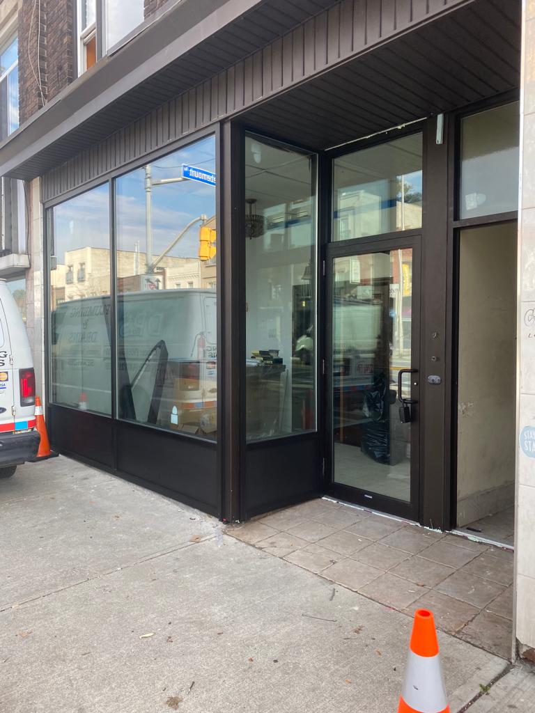 The Glass Experts - Storefront New Installation Aluminum Doors