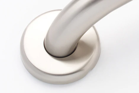 1.25" Diameter Brushed Nickel Knurled Grip Grab Bar - Image 2