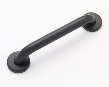 1.25" Diameter Matte Black Knurled Grip Grab Bar - Image 3