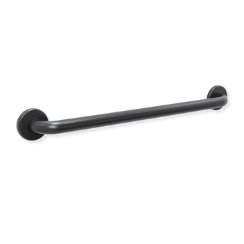 1.25" Diameter Matte Black Smooth Straight Grab Bar - Image 5