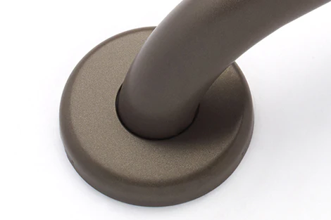 1.25" Diameter Oil Rubbed Bronze (Light) Knurled Grip Grab Bar - Image 2