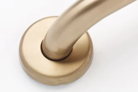 1.25" Diameter Vibrant Bronze Knurled Grip Grab Bar - Image 2